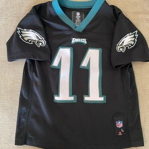 Authentic Kids Eagles Jersey (Size 7Y)